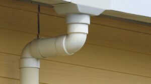 集水器と雨どい